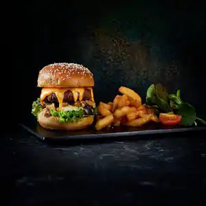 Brioche Burger (Egg)