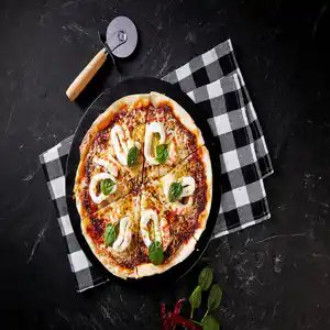 Home-Made Mala Seafood Pizza